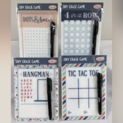 Mini Dry Erase Board Games to Share